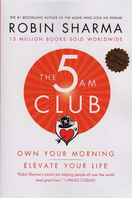 کتاب THE 5AM CLUB:باشگاه 5 صبحی ها (زبان اصلی)،(تک زبانه)