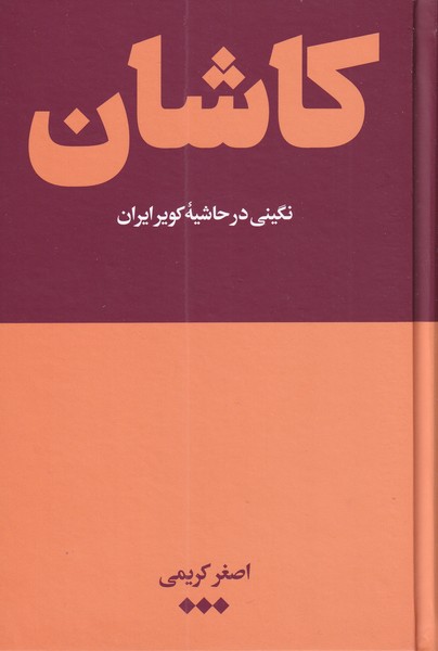 کتاب کاشان(نگینی در حاشیه کویر ایران)
