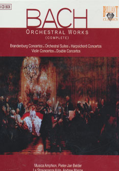 کتاب پک آثار ارکستری (Bach Orchestral Works) (باجعبه)