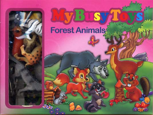 بسته 12تای حیوانات جنگل (My Busy Toys)