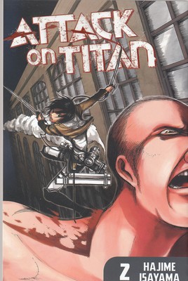 کتاب اورجینال مانگا 2-ATTACK ON TITAN