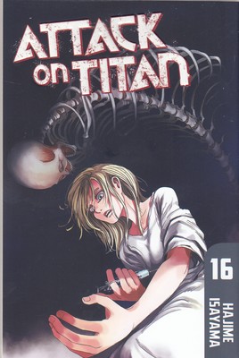 کتاب اورجینال مانگا 16-ATTACK ON TITAN